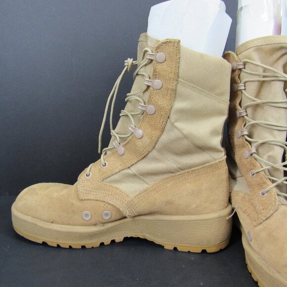 Altama PJ 12-12 SPMICI-13-0-1018 Men Tan Light Assault Boots Vibram Sole Size 7W - Picture 5 of 12